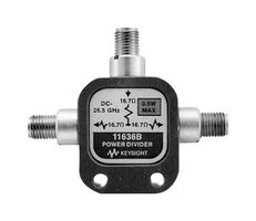 KEYSIGHT TECHNOLOGIES 11636B-AU Power Divider, 3.5mm to 3.5mm Connector, 50 ohm, 0.5W, 26.5 GHz Frequency, 1 Input x 2 Output, AU