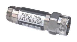 KEYSIGHT TECHNOLOGIES 8491A/-003-AU Test Accessory, 3dB, N-Type Plug-Jack, Attenuator, 12.4 GHz, 50 ohm, 2 W