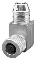 SAME SKY CPM1203-08A-02-FRA-M9-67 Sensor Connector, PG9, CPM1203 Series, M12, Female, 8 Positions, Screw Socket