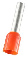 MULTICOMP PRO MP016685 Wire Ferrule, Single Wire, 12 AWG, 4 mm², 12 mm, Orange