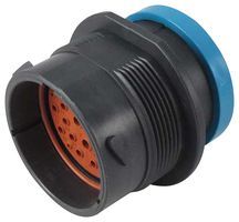 TE CONNECTIVITY HDP24-24-29PE-L017 Circular Connector, Size 24, Environmentally Sealed Connector, HDP20 Series, Panel Mount Receptacle