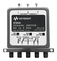 KEYSIGHT TECHNOLOGIES 8764A/-024-AU COAXIAL SWITCH, 5PORT, 4GHZ, 100DB, AU