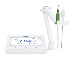 HANNA INSTRUMENTS HI-6221-02 PH Meter / Tester, EU Plug, -2pH to 20pH, 0.001, 0.002, 30 s, 0 °C, 50 °C