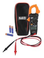 KLEIN TOOLS CL120 Clamp Meter, AC Current, AC/DC Voltage, Continuity, Resistance, 400 A, 600 V, 600 V, 20 Mohm