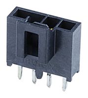 MOLEX 105309-1304 Pin Header, Wire-to-Board, 2.5 mm, 1 Rows, 4 Contacts, Through Hole Straight