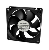 SAME SKY CFM-9225C-125-317-22 DC Axial Fan, 12 V, Square, 92 mm, 25 mm, omniCOOL, 41.77 CFM