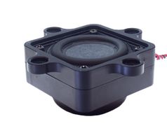 SAME SKY CES-5234-44-L200 Speaker, Round with Square Frame, 106 dB, 345 Hz, 4 Ohm, 4 W, 276Hz to 20kHz, 52mm x 52mm x 34mm
