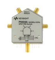 KEYSIGHT TECHNOLOGIES P9404A-AU Solid State PIN Diode Switch, SP4T, SMA Female, 3.5 dB Insertion Loss, 80 dB Isolation, 8 GHz