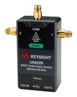 KEYSIGHT TECHNOLOGIES U9422B/-002/-202/-302-AU Solid State Switch, SPDT, 2.4mm Connector, 8.1dB Insertion Loss, 70dB Isolation/50GHz, U942xB Series