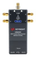 KEYSIGHT TECHNOLOGIES U9424C/-002/-202/-302-AU Solid State Switch, SP4T, 1.85mm Connector, 10.8 dB Insertion Loss, 64 dB Isolation, 54 GHz