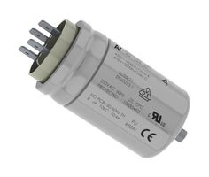 KEMET C870CF35400AA0J Motor Run Capacitor, Film / Foil PP, Can, 40 µF, ± 5%, Stud Mount - M8, 470 V