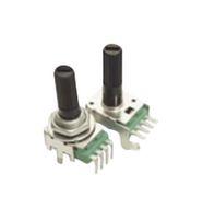 TT ELECTRONICS P110KH-0Y20BR10K Rotary Potentiometer, 10 kohm, 1 Turns, Linear, 50 mW, ± 20%, P110 Series