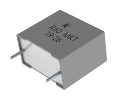 KEMET R60ER5220AA40K General Purpose Film Capacitor, Metallized PET Stacked, Radial Box - 2 Pin, 22 µF, ± 10%, 63 V