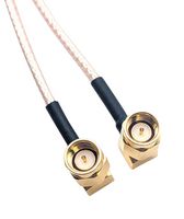 MUELLER ELECTRIC BU-4150036036 RF / Coaxial Cable Assembly, 36 ", 914.4 mm, RG316-DS, SMA Right Angle Plug, SMA Right Angle Plug