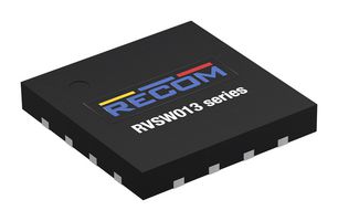 RECOM POWER RVSW013-FJ-CT Dedicated Controller, 2.5V to 10V, -40 to 125 °C, QFN-EP-12