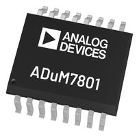 ANALOG DEVICES ADUM7801-8BRIZ Analogue to Digital Converter, Sigma-Delta, 16 bit, 26 MSPS, 1 Channels, Pseudo Differential