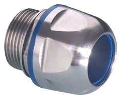 PFLITSCH CP 216VA 8 HTS Cable Gland, Gentian Blue Seal Insert, M16 x 1.5, 5.5 mm, 7.5 mm, 316L Stainless Steel