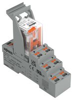 WAGO 2585-528 Power Relay, 2CO, 230 V, 6 A, WAGO - 2585 Series, DIN Rail, AC