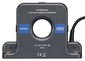HIOKI CT6876A Current Sensor, Flux Gate, Pass Through, 1kA, AC/DC, ± 11.5V to ± 15V, Analogue, Screw