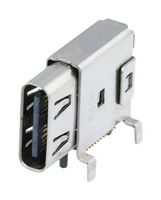 MOLEX 2286580001 USB Connector, USB Type C, USB 3.2 Gen 2, Receptacle, 24 Ways, Surface Mount, Through Hole Mount