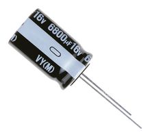 NICHICON UVY1J222MHD Electrolytic Capacitor, 2200 µF, 63 V, ± 20%, Radial Leaded, 1000 hours @ 105°C, Polar