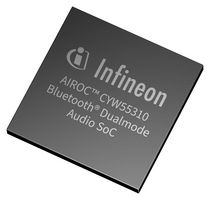INFINEON CYW55310IUBGTXTMA1 ARM MCU, AIROC Family CYW5531x Series Microcontrollers, ARM Cortex-M33F, 32 bit, 192 MHz