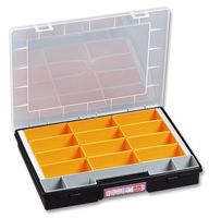 ALLIT EUROPLUS FLEX 37-13 Multi-Compartment Box, Plastic, 55mm Height, 370mm Width, 295mm Depth