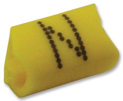 TE CONNECTIVITY - RAYCHEM 13611423 Wire Marker, N, Black, Yellow, 5.8mm x 12.56mm, 10 mm