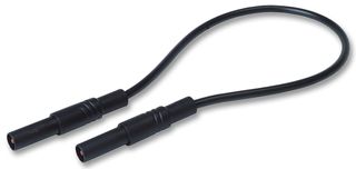 Hirschmann Test And Measurement 934075100 Test Lead, Black, 1M, 1Kv, 32A