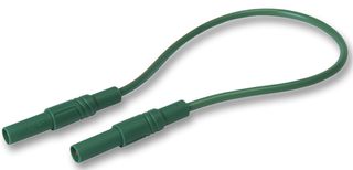 Hirschmann Test And Measurement 934077104 Test Lead, Green, 2M, 1Kv, 32A