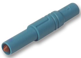 Hirschmann Test And Measurement 934097102 Safety Plug, 4mm, Blue, Mln , Element14