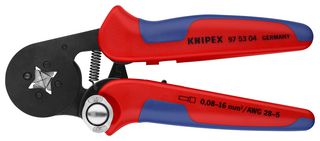 Knipex 97 53 04 Crimp Tool, Ferrules , Element14