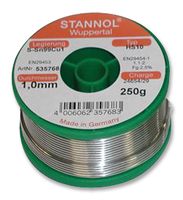 STANNOL 535768 Solder Wire, Lead Free, 1mm Diameter, 227°C, 250g