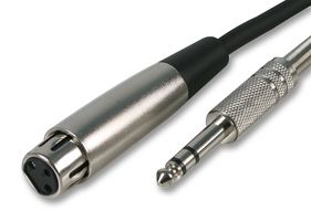 Pro Signal SVC683-1M Cable, Xlr 3P Sock-6.35mm Stereo Plug,1M , Element14