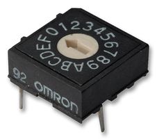 Omron Electronic Components A6R-162RF Rotary Dip Switch