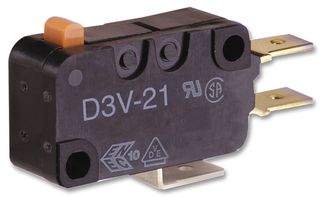 Omron Electronic Components D3V-16-1C5 Microswitch, V3, Pin Plunger