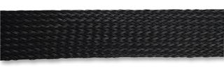 Pro Power PP-20-0 Sleeving, Braid, Black, 25M , Element14