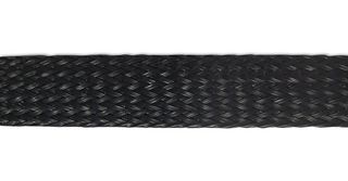 Pro Power PP-25-0 Sleeving, Braid, Black, 25M , Element14