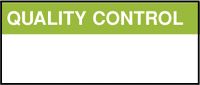 MULTICOMP PRO 7827313 Label, Identification, 16 mm, 38 mm, Nylon Cloth, Quality Control (+ Blank Space Underneath)