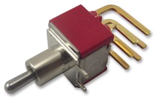 MULTICOMP PRO 1MD3T2B4M6RE Toggle Switch, On-Off-On, DPDT, Non Illuminated, 1M, Through Hole, 100 mA