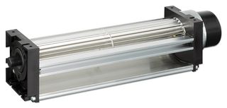 EBM-PAPST QG030-198/12. Fan Blower, QG030 Series, Crossflow, 12 VDC, DC, 47.5 mm, 50 mm, 59 CFM
