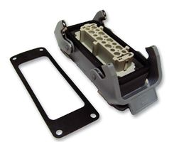 HARTING 66 30 226 002900 Heavy Duty Connector, Bulkhead Insert, Han Series, Panel Mount, Receptacle, 16 Contacts, Socket