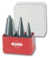 RUKO A101033 Drill Bit Set, Tube, Sheet, Cone, 3 Piece
