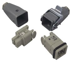 LAPP 10.4265+10.4295+10.4200+10.4210 Heavy Duty Connector, EPIC HBS Series, Cable Mount, Plug, Receptacle, 3 Contacts, 2 Rows