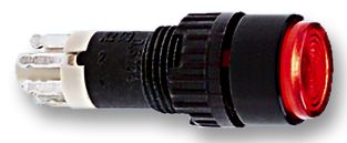 RAFI 1.15.106.021/1510 Industrial Pushbutton Switch, SPST-NO, SPST-NC, Off-(On)