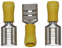 JST / JAPAN SOLDERLESS TERMINALS FVDDF5.5-375A  (LF) K Quick Disconnect Terminal, FVDDF, Female Quick Disconnect, 9.53mm x 1.1mm, 0.375" x 0.043"
