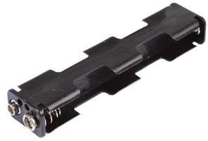 MULTICOMP PRO MP000317 Battery Holder, Long, Snap, 4 x AA