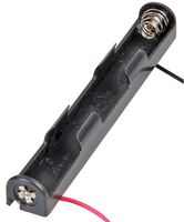 MULTICOMP PRO MP000347 Battery Holder, Long, Wired, 2 x AAA