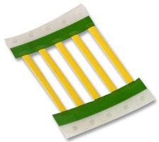 TE CONNECTIVITY - RAYCHEM TMS-SCE-3/32-2.0-4 Wire Marker, TMS SCE Thin Wall, Heat Shrinkable Sleeve, PO (Polyolefin), Yellow, 2.36mm x 50mm