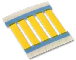 TE CONNECTIVITY - RAYCHEM TMS-SCE-1/4-2.0-4 Wire Marker, TMS SCE Thin Wall, Heat Shrinkable Sleeve, PO (Polyolefin), Yellow, 6.35mm x 50mm